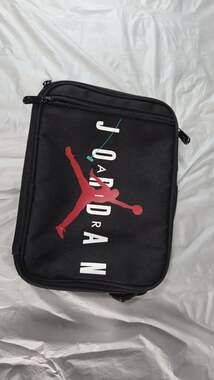 Jordan HBR Logo Insulated Vertical Lunch Bag